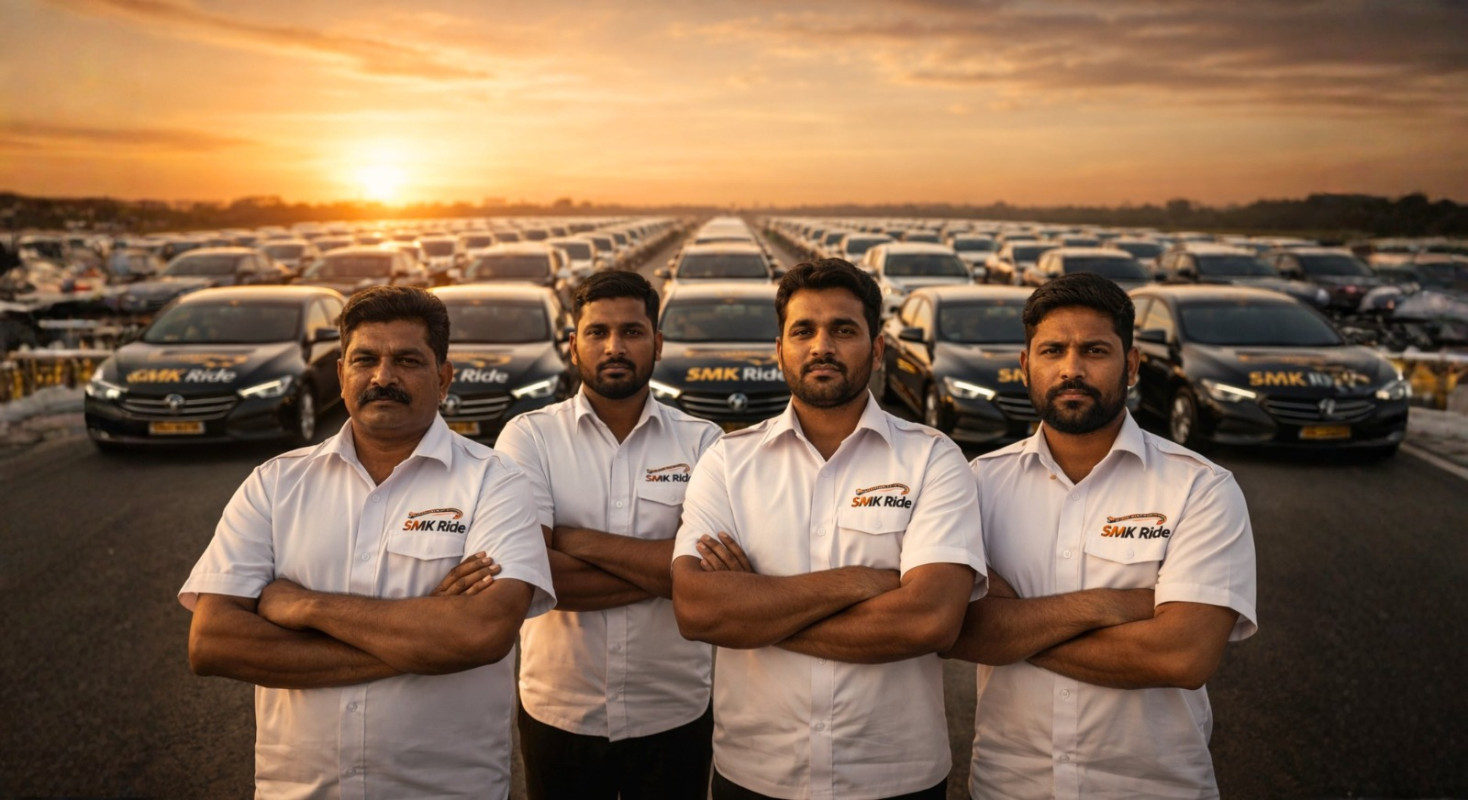 How SMK Ride Became the Biggest Aggregator Cab service of Bihar?